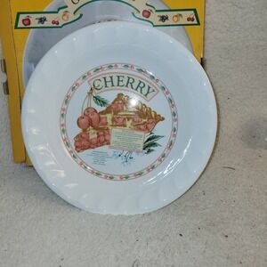 Himark Korea Golden Pie Collection Pie Plate Dish Cherry Recipe